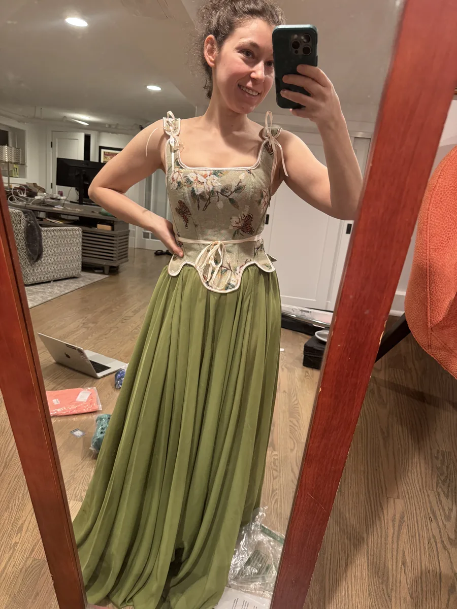 Try-on outfit photo placeholder