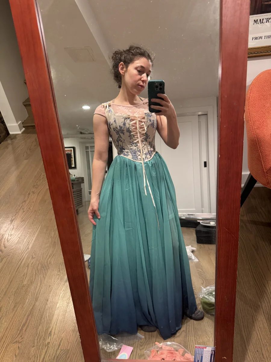 Try-on outfit photo placeholder